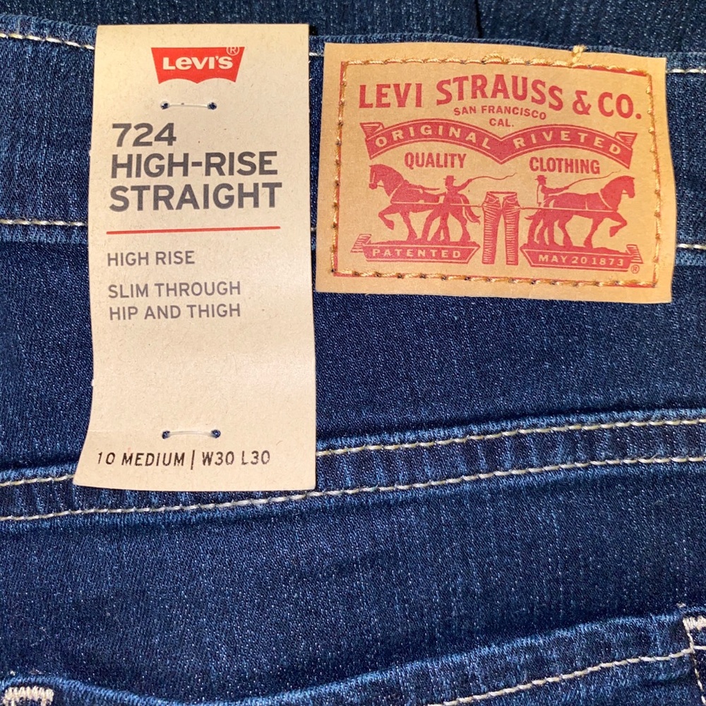 Levi Dark Blue Jeans